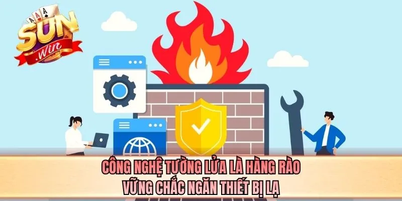 Công nghệ tường lửa là hàng rào vững chắc ngăn thiết bị lạ