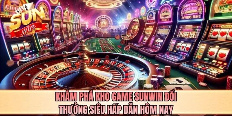 Khám phá kho game SUNWIN đổi thưởng siêu hấp dẫn hôm nay