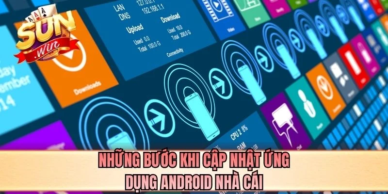 Những bước khi cập nhật ứng dụng Android nhà cái